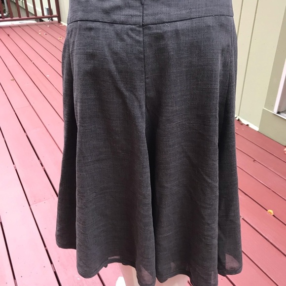 AKRIS PUNTO heather grey size 10 mini skirt - Picture 3 of 8